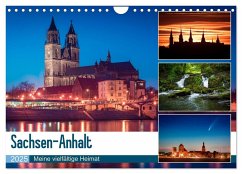 Sachsen-Anhalt - Meine vielfältige Heimat (Wandkalender 2025 DIN A4 quer), CALVENDO Monatskalender