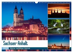 Sachsen-Anhalt - Meine vielfältige Heimat (Wandkalender 2025 DIN A3 quer), CALVENDO Monatskalender
