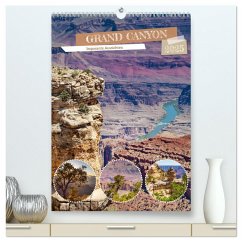 GRAND CANYON Imposante Aussichten (hochwertiger Premium Wandkalender 2025 DIN A2 hoch), Kunstdruck in Hochglanz