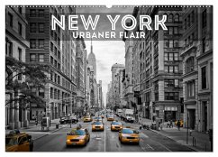 NEW YORK Urbaner Flair (Wandkalender 2025 DIN A2 quer), CALVENDO Monatskalender - Calvendo;Viola, Melanie