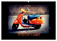 Motorroller (Wandkalender 2025 DIN A2 quer), CALVENDO Monatskalender - Calvendo;LoRo-Artwork