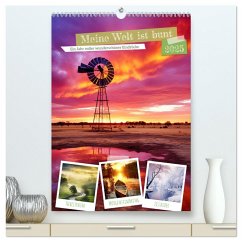 Meine Welt ist bunt (hochwertiger Premium Wandkalender 2025 DIN A2 hoch), Kunstdruck in Hochglanz - Calvendo;Gierok-Latniak, Steffen