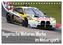 Bayerische Motoren Werke im Motorsport (Tischkalender 2025 DIN A5 quer), CALVENDO Monatskalender
