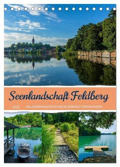 Seenlandschaft Feldberg (Tischkalender 2025 DIN A5 hoch), CALVENDO Monatskalender