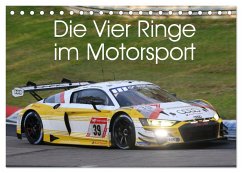 Die Vier Ringe im Motorsport (Tischkalender 2025 DIN A5 quer), CALVENDO Monatskalender