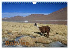 Bolivien (Wandkalender 2025 DIN A4 quer), CALVENDO Monatskalender