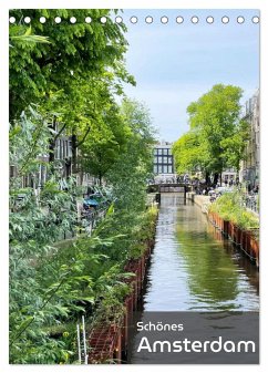 Schönes Amsterdam (Tischkalender 2025 DIN A5 hoch), CALVENDO Monatskalender