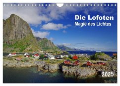 Die Lofoten - Magie des Lichtes (Wandkalender 2025 DIN A4 quer), CALVENDO Monatskalender