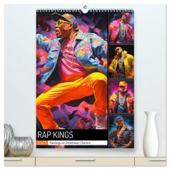 Rap Kings. Paintings im Streetwear-Charme (hochwertiger Premium Wandkalender 2025 DIN A2 hoch), Kunstdruck in Hochglanz - Calvendo;Hurley, Rose