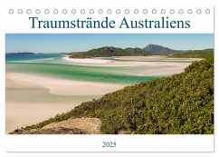 Traumstrände Australiens (Tischkalender 2025 DIN A5 quer), CALVENDO Monatskalender