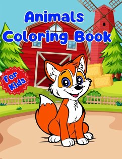 Animals Coloring Book For Kids - Sauseda, Sancha