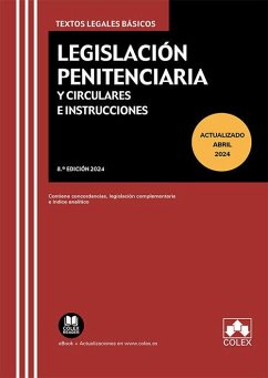 Legislación penitenciaria y circulares e instrucciones 2024