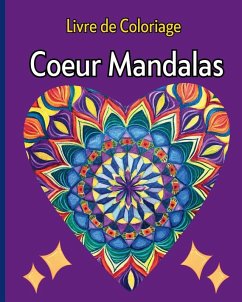 Cover Coeur Mandalas - Livre de Coloriage