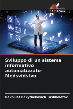 Sviluppo di un sistema informativo automatizzato-Medsvidstvo - Tashbolotov, Bekbulat Bakytbekovich