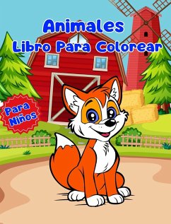 Libro Para Colorear de Animales Para Niños - Sauseda, Sancha