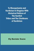 To Mesopotamia and Kurdistan in disguise With historical notices of the Kurdish tribes and the Chaldeans of Kurdistan