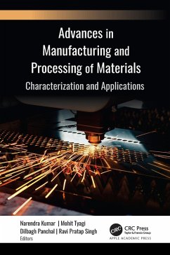 Cover Advances in Manufacturing and Processing of Materials (eBook, PDF)