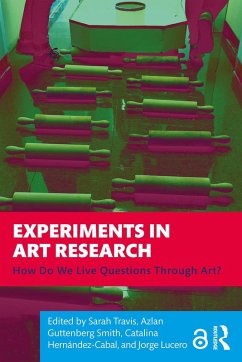 Cover Experiments in Art Research (eBook, PDF)