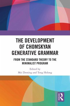The Development of Chomskyan Generative Grammar (eBook, ePUB)