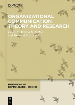 Cover Organizational Communication Theory and Research (eBook, ePUB)