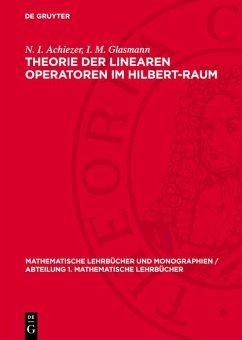 Cover Theorie der linearen Operatoren im Hilbert-Raum (eBook, PDF)