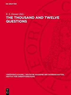 The Thousand and Twelve Questions (eBook, PDF)