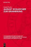 August Schleicher zur Erinnerung (eBook, PDF) August Schleicher zur Erinnerung (eBook, PDF)