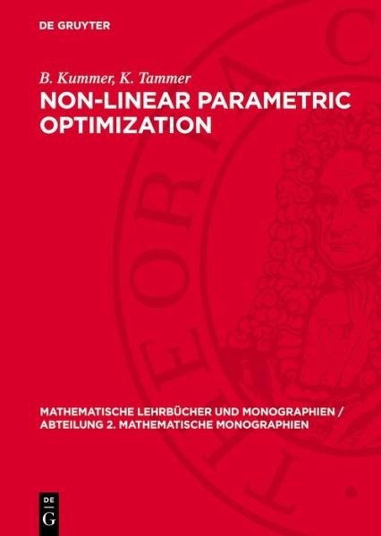 Non-Linear Parametric Optimization (eBook, PDF) Non-Linear Parametric Optimization (eBook, PDF)