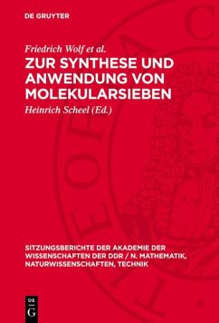 Cover Zur Synthese und Anwendung von Molekularsieben (eBook, PDF)