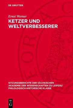 Ketzer und Weltverbesserer (eBook, PDF) - Werner, Ernst