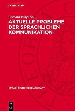 Cover Aktuelle Probleme der sprachlichen Kommunikation (eBook, PDF)
