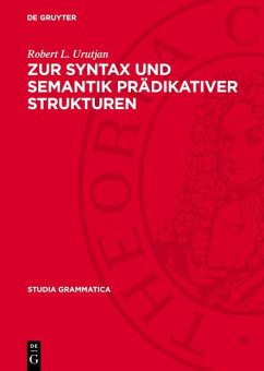 Cover Zur Syntax und Semantik prädikativer Strukturen (eBook, PDF)