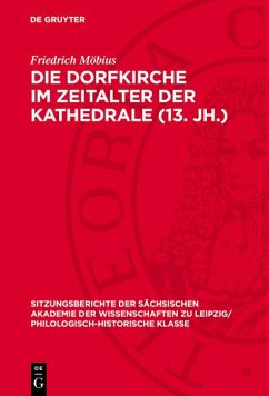 Cover Die Dorfkirche im Zeitalter der Kathedrale (13. Jh.) (eBook, PDF)