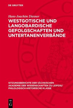 Cover Westgotische und langobardische Gefolgschaften und Untertanenverbände (eBook, PDF)