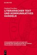 Literarischer Text und kommunikatives... - Bild 1