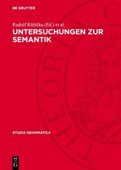 Cover Untersuchungen zur Semantik (eBook, PDF)