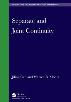 Cover Separate and Joint Continuity (eBook, PDF)