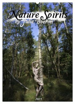 Nature Spirits by Julie Boehm (Wandkalender 2025 DIN A2 hoch), CALVENDO Monatskalender