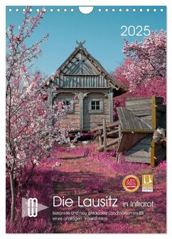 Lausitzer Landmarken in Infrarot (Wandkalender 2025 DIN A4 hoch), CALVENDO Monatskalender