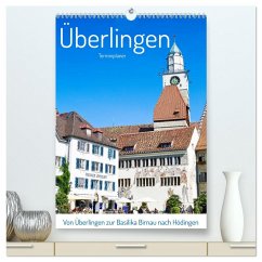 Von Überlingen zur Basilika Birnau nach Hödingen (hochwertiger Premium Wandkalender 2025 DIN A2 hoch), Kunstdruck in Hochglanz