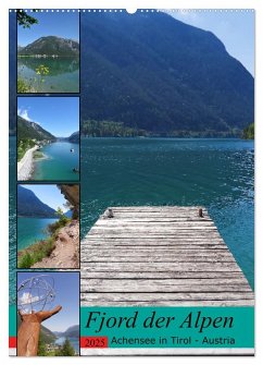 Fjord der Alpen. Achensee in Tirol - Austria (Wandkalender 2025 DIN A2 hoch), CALVENDO Monatskalender