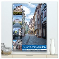 Kurort Schmalkalden (hochwertiger Premium Wandkalender 2025 DIN A2 hoch), Kunstdruck in Hochglanz - Calvendo;Gierok-Latniak, Steffen