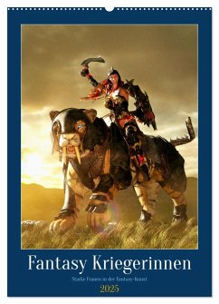 Fantasy Kriegerinnen (Wandkalender 2025 DIN A2 hoch), CALVENDO Monatskalender - Calvendo;Schröder, Karsten