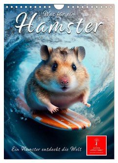 Was für ein Hamster (Wandkalender 2025 DIN A4 hoch), CALVENDO Monatskalender