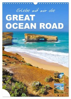 Erlebe mit mir die Great Ocean Road (Wandkalender 2025 DIN A3 hoch), CALVENDO Monatskalender