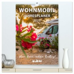 Wohnmobil Jahresplaner (hochwertiger Premium Wandkalender 2025 DIN A2 hoch), Kunstdruck in Hochglanz - Calvendo;Weigt, Mario