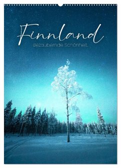 Finnland - Bezaubernde Schönheit. (Wandkalender 2025 DIN A2 hoch), CALVENDO Monatskalender - Calvendo;Monkey, Happy