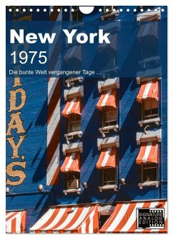 New York 1975 (Wandkalender 2025 DIN A4 hoch), CALVENDO Monatskalender - Calvendo;Schulz-Dostal, Michael