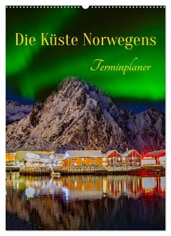 Die Küste Norwegens - Terminplaner (Wandkalender 2025 DIN A2 hoch), CALVENDO Monatskalender