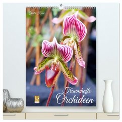 Traumhafte Orchideen (hochwertiger Premium Wandkalender 2025 DIN A2 hoch), Kunstdruck in Hochglanz